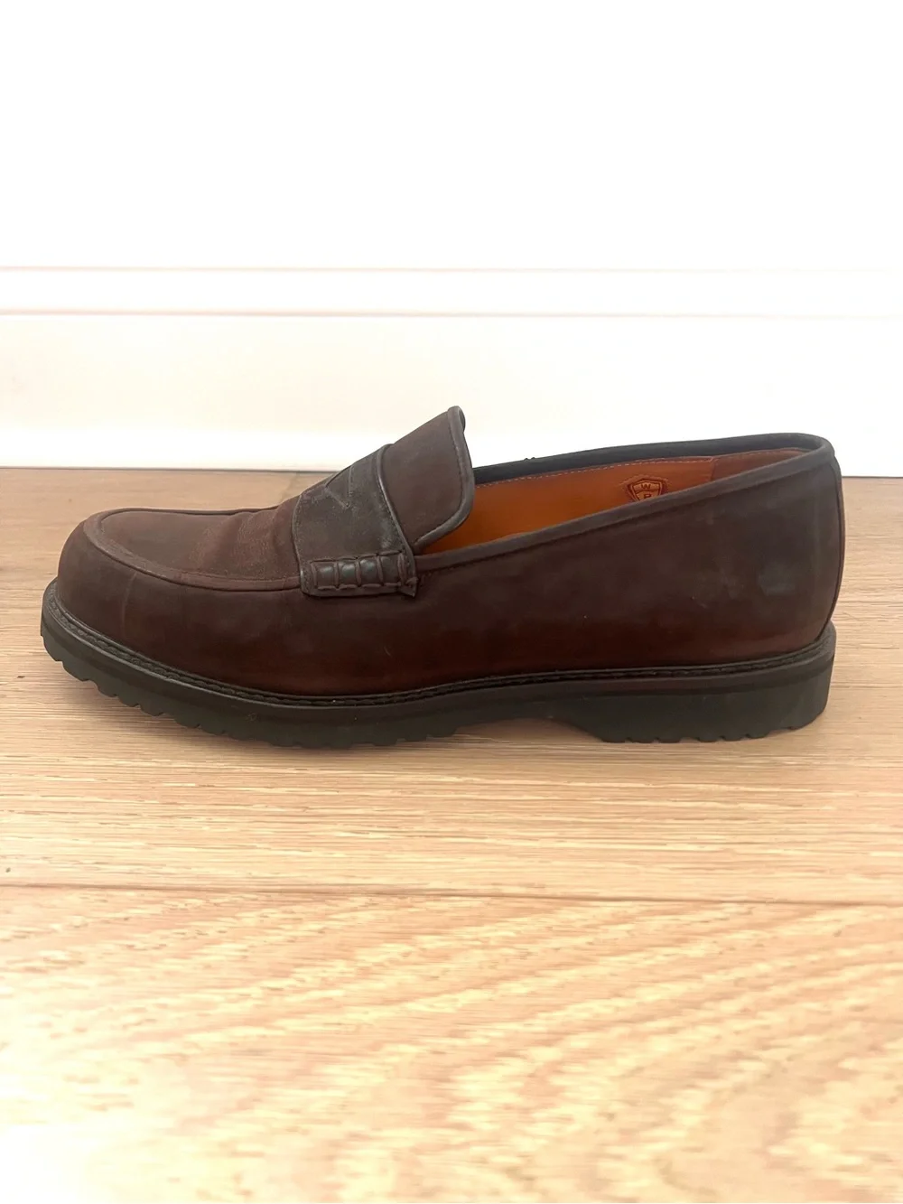 Cole Haan Men's Suede Penny Loafers Size 9 Shoe